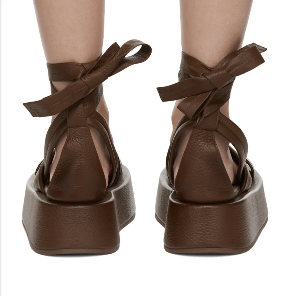 FINAL PRICE. BNIB Marsell Platform Tie Sandal